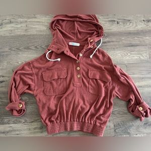 Free people beach hoodie NWOT